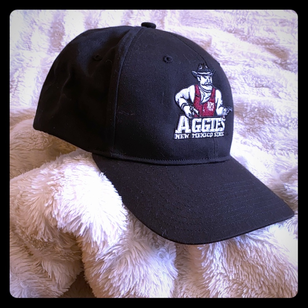(SOLD) NMSU Aggies Baseball Cap Velcro-Back M-L